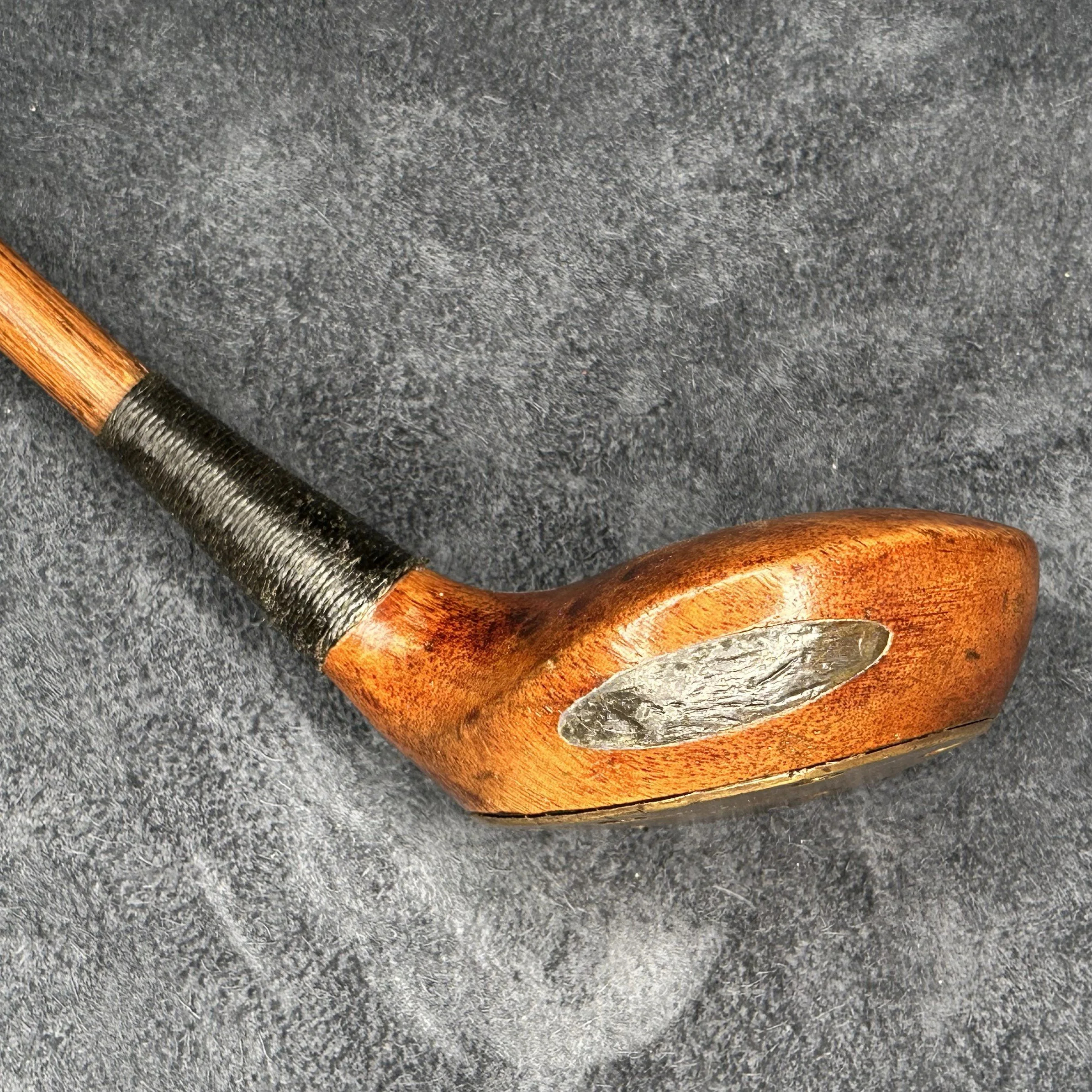 Circa 1920 Spalding Medal Brassie — The Hickory Hacker